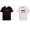 Marque T-shirts pour hommes Designer Tshirt Hommes Vêtements Chemises pour hommes Coton T-shirt col rond printemps été haute tendance lâche manches courtes mâle