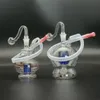 Glass Mini Bong Hookah Smoking Bongs Set Water Pipes Dab Rigs Portbale Thick Pyrex Bongs