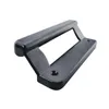 black plastic steel sliding door handle aluminum alloy window knob household furniture hardware part