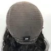 새로운 트렌드 100% 유럽 표피 정렬 된 처녀 인간 머리 유태인 가발 실크 탑 라이트 브라운 백인 여성 패스트 익스프레스 배달