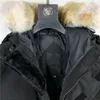 Down Parka giacca da uomo designer femminile inverno Jassen esterno abbigliamento grande pelliccia Fourrure con cappuccio 08 giacche da palude cappotti di parco canadese hiver