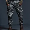 Pantaloni da uomo di alta qualità Khaki Casual Men Joggers Tactical Joggers Camouflage Cargo Fashions Black Army Pantaloni Abbigliamento