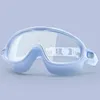 Neue einstellbare Schwimmbrille Anti-Fog UV-Schutz Kinder wasserdichte Silikon verspiegelte Schwimmbrille für 3-14 Jahre Kinder G220422