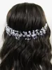 Hoofddekjes kristal paarse bruiloft haaraccessoires voor vrouwen en meisjes hoofdband bruid hoofdtooi gasthoofd sieraden tiaras bruids diadeemheadp