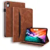 PU Leather Tablet Cases for Apple iPad Mini 6/5/4/3/2/1 8.3/7.9 inch - Dual View Angle Solid Color Advanced Business Flip Kickstand Cover Case