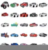Racing Car Croc Charms Cartoon Accessories PVC Shoe Decoration For Croc Girls Kids Party X-mas Gifts