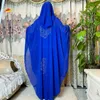 민족 의류 무슬림 Kaftan Abaya 드레스 기모노 여성 두바이 오픈 아바야스 터키 돌 쉬폰 후드 우아한 아프리카 플러스 사이즈