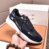 2023 Scarpe casual da uomo America S Cup Xl Sneakers in pelle verniciata Scarpe da ginnastica piatte per uomo Pelle Nylon Nero Mesh Lace-up Americas Cup in morbida gomma Outdoor Runner trainer