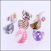 Band Rings Jewelry Оптовая лот 20шт Sexy Colorf Leopard Print Design Lovely Children Ring Ring Lucite Fashion Jewelr Dhfqj