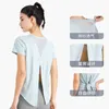 Sports Tshirt Yoga Clothes Blue Women039S Loose Mesh Cool Breattable Fast Torking Fitness Shirt Short Sleeved Outdoor Running1010360