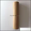 Packing Bottles Office School Business Industrial 4G Empty Bamboo Lipstick Tube Lip Gloss Filling Balm Tubes Cosmetic Packaging Material C