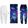 Plstar cosmos 3d op maat gemaakte casual broek DIY aangepaste broek mannen vrouwen joggers groothandelaren vallen 220714