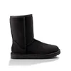 Designer Aus Snow Boots Women Sneakers Classic Ankle Bailey Bow II Chestnut Short Black Gray Khaki Gai Winter Boot