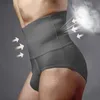 Onderbroek Mannen Tummy Controle Ondergoed Hoge Taille Body Shaper Compressie Man Burning Trainer BuLifter Afslanken Slipje Shaperwear