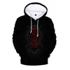 Erkek Hoodies Sweatshirts artı beden komik unisex karakterler tam baskılı büyük boyutlu kazak erkekleri kadın kafatası serin hoody topçen