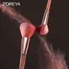 Strumenti per il trucco Zoreya 10 pezzi Set di pennelli Pink Diamond Make Up Brush Fondotinta in polvere Ombra Blending Sopracciglio Cosmetic Kit Tool Crystal220422
