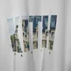 Vêtements T-shirt Kith Paris Landmark Tee 2021SS Hommes Femmes Haute Qualité City Hotel Building Graghic Tops Oversize Short Sleeve7pok