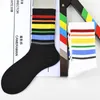 rainbow socks men.