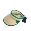Masowe kapelusz desigenr nowy czapki empry trójkąt tkany słomki hats designer męski czapkę letnie na zewnątrz wizje sportowe sporty baseballowe czapkę baseballową