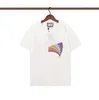 Designer de camiseta masculina para homens Tshirts Designers Street Feminino Crew Crew pescoço camisetas de manga curta 2 color