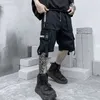 Shorts de verão homens harajuku streetwear casual homem s carga moda moda techwear japonês corea hip hop roupos masculino 220715