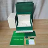 판매 최고 품질의 녹색 영구 시계 상자 상자 고급 시계 오리지널 박스 페이퍼 카드 용지 핸드백 0 8kg for 116500 12227m