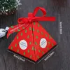 Caixas de embrulho de presente de natal Santa Claus Elk Candy Box Paper presente Caixa de festa decoração BH7444 TYJ5795289