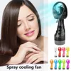 Handheld Spray Fan Portable Mini Water Cooling Fan Summer Outdoor Camping Hiking Travelling Electric Sprayer