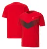 2023 F1 T-shirt graphique Mens à manches courtes à manches courtes à manches courtes nouvelles Formule 1 T-shirts co-marqués Fans de course T-shirt surdimensionné T-shirt Jersey