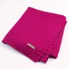 Knitted born Blankets Super Soft Stroller Wrap Infant Swaddle Kids Inbakeren Stuff For Monthly Toddler Bedding 220519