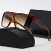 Gafas de sol clásicas para hombre diseñador marco cuadrado pc negro azul masculino gafas deportivas Protección UV para los ojos Gafas de playa al aire libre