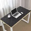 Tapete de mesa do computador de escritório grande 80x40 / 120x60cm teclado de mesa mouse pad de lã lã laptop mats almofada almofada gamer mousepad xxl