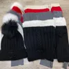 Шляпы шарфы перчатки наборы дизайнера мужская шарф -шарф набор перчаток