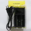 Nitecore D4 D2 Digicharger Intelligent LCD Charger Fully Compatible IMR Li-ion LiFePO4 Ni-Mh AA AAA 18650 14500 16340 26650 Battery