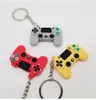 Collectable fans Durable PVC Video Game Controller Handle Pendant Keychain Player Keyring Game Supplies Fashion Jewelry Unisex