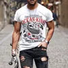 Sommer Herren T-Shirts Schädel 3D-Druck T-Shirts Casual Kurzarm Kleidung Verkauf Streetwear Fashion Männer Frauen T-Shirt 220526