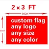 Xvggdg – drapeau personnalisé en polyester, 60x90cm, 2x3 pieds, bannière de toute couleur, 220704