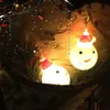 Saiten LED Weihnachtsbeleuchtung Lichterkette Fee Girlande Weihnachtsmann Baum Dekor Zuhause Urlaub Dekorativ Jahr Weihnachten PartyLED