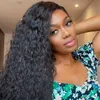 Afro Kinky Dalga Perukları Ön Dantel Uzun Kıvırcık Spiral Curl Peruk Toptan