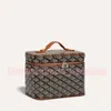 7A kwaliteit luxe designer make-up tas vrouwen gevallen make-up wassen lederen handtas tote trapstar pouch heren portemonnee Cross Body toilettas make-up schoudertas houder