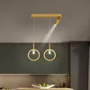 Pendant Lamps Modern Led Lamp With Spotlight Black Lustre Metal Ceiling Hanging Light For Kitchen Island Dining Living Room DecorationPendan