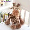 PC CM Söt skog Animal Giraffe Cuddle fylld mjuk babyfingerdockor Vacker leksak för barn födelsedagspresent J220704