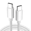 Spartan Type-C till TPYE C USB-laddningskabel PD-laddare för iPhone Samsung S22 S21 S20 Obs 20 3M 2M 1M 1M