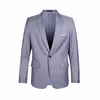 Męskie Garnitury Solid Color Business Casual Slim Three-Piece Suit Single Row One Button Pure Cotton Professional Suit Formal
