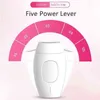 Epilator IPL Laser Women Electric Hair Removal Pulsed Light Photoepilator Machine Remover Permanent för ansiktsorgan 0621