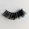 Colorful faux Mink Lashes Fake lashes False Eyelashes Fluffy Soft thick Lash Extension Make Up