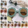 Children Sunglasses Flower Shape Round Frame Girls Sunglass Abrazine Colored Ultraviolet-proof Sun glass Summer Fashion Kids Eyewear DW6775