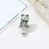 Popular 925 Sterling Silver Cute Silver Star Cat Elephant Mushroom Pendant for Original Pandora Charm Bracelet Ladies Jewelry
