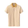 مصمم القمصان للرجال رجال إيطاليا قميص البولو تي تي أعلى من الرجال بولوس أوس مصمم الأكمام القصيرة المصممة القمصان الأزياء غير الرسمية قمصان تطفو الدوران.