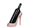 Porte-bouteille de vin à chaussures à talons hauts, support élégant, outils, panier, accessoires pour la maison, fête, Restaurant, salon, décorations de Table